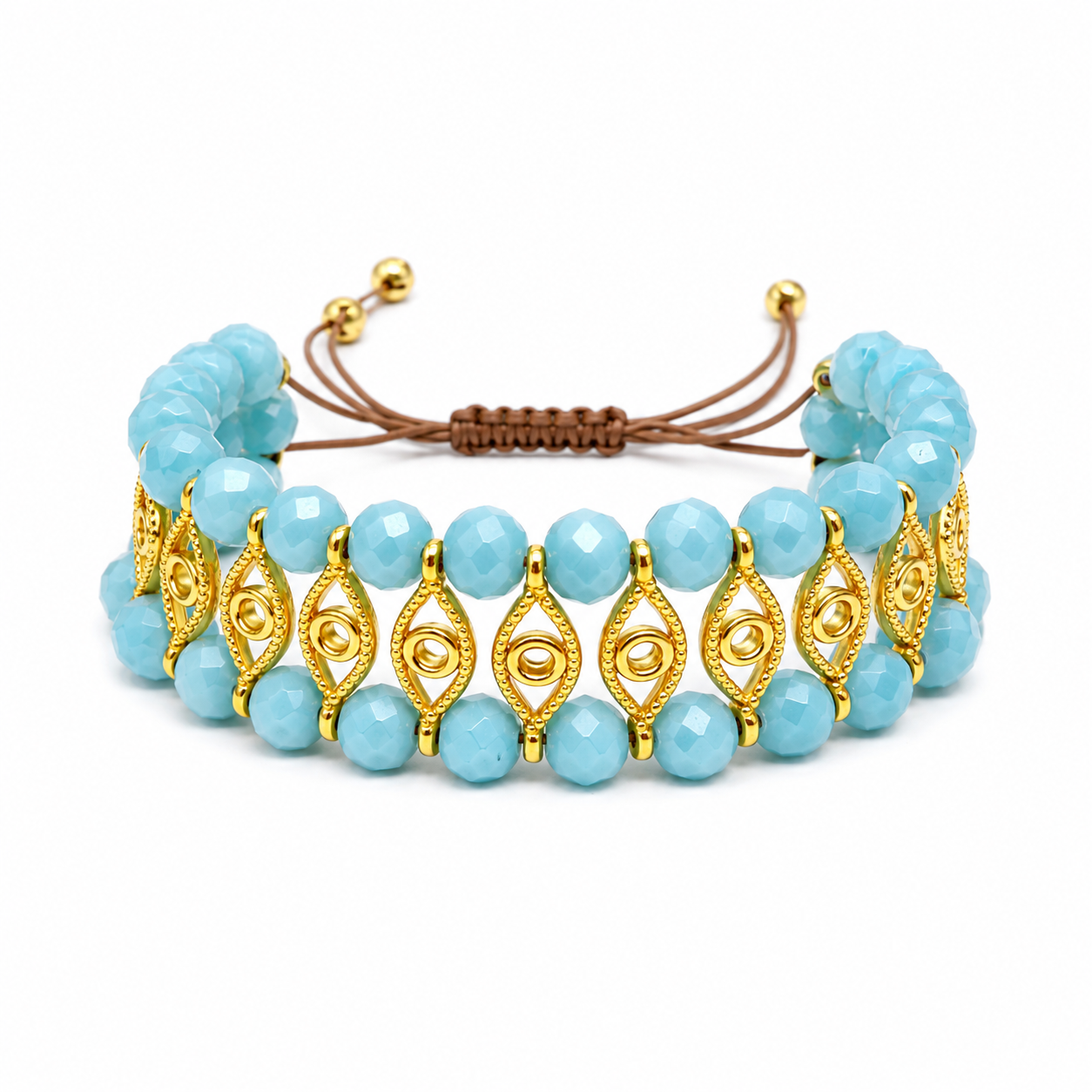 Azure Eye Charm Bracelet