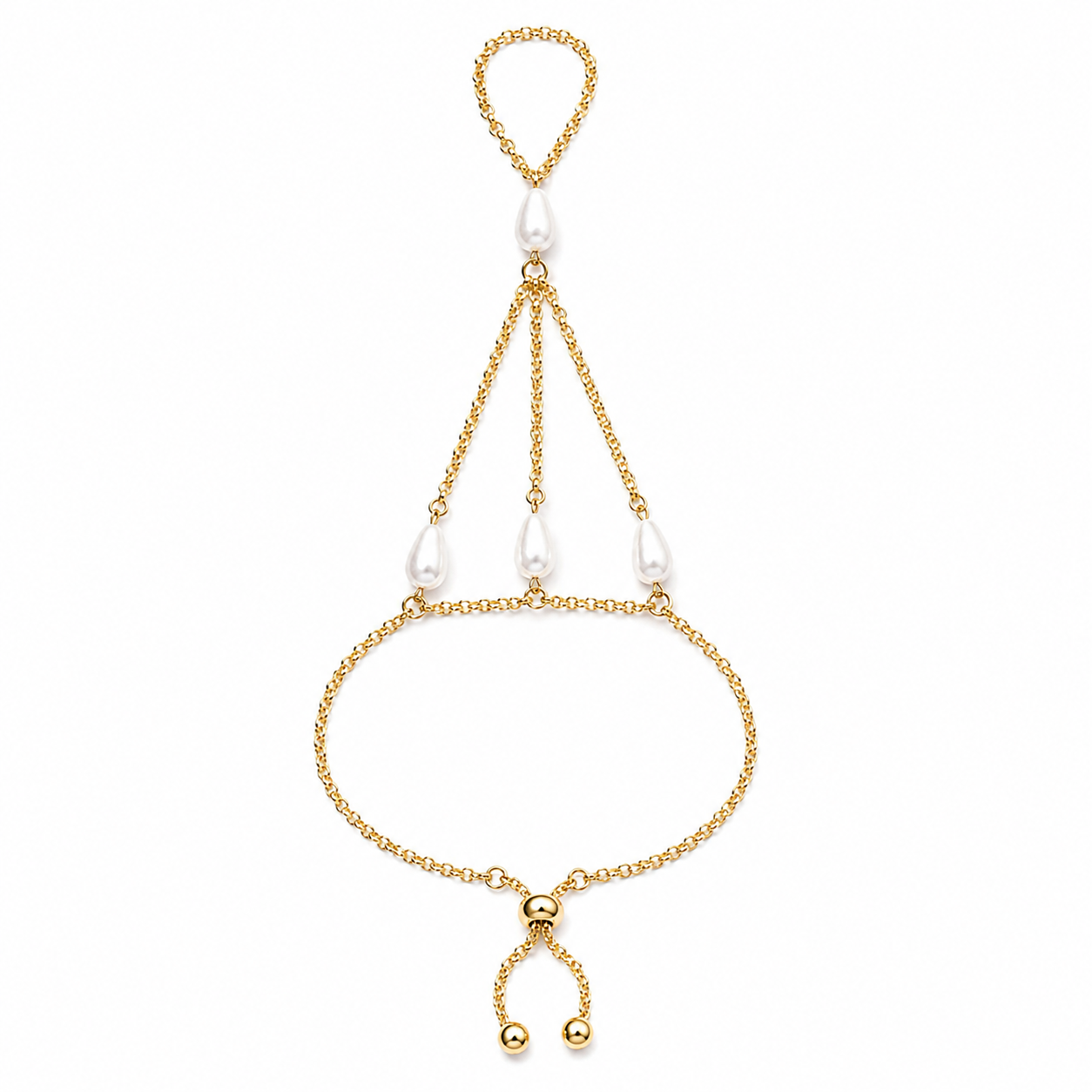 Élise Pearl Hand Chain