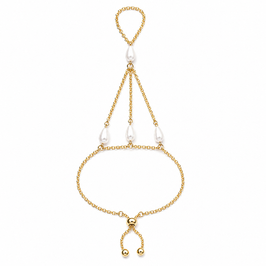 Élise Pearl Hand Chain