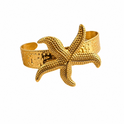 Golden Starfish bracelet
