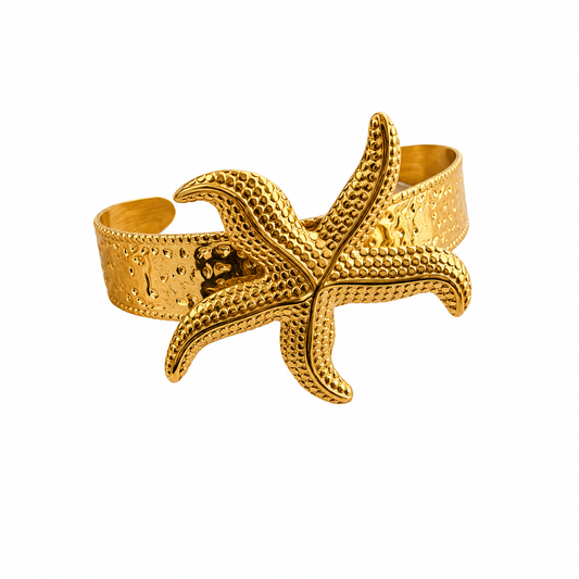 Golden Starfish bracelet