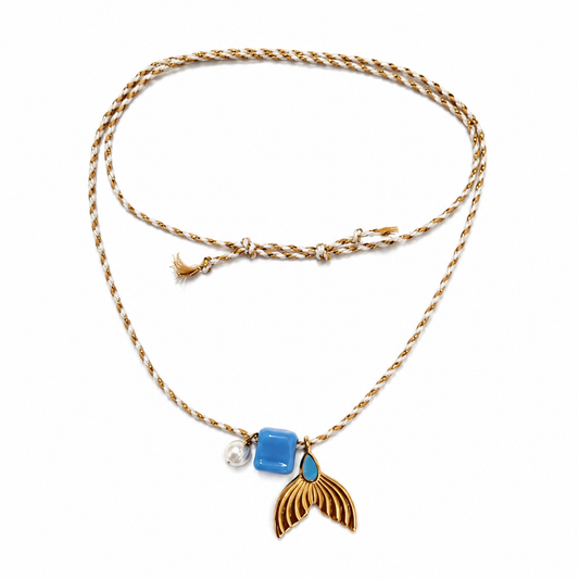 Milos Blue Necklace