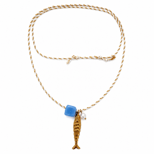 Paros Blue Necklace