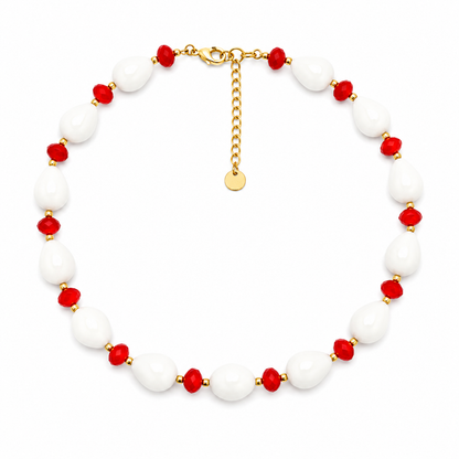 Scarlet Glow necklace