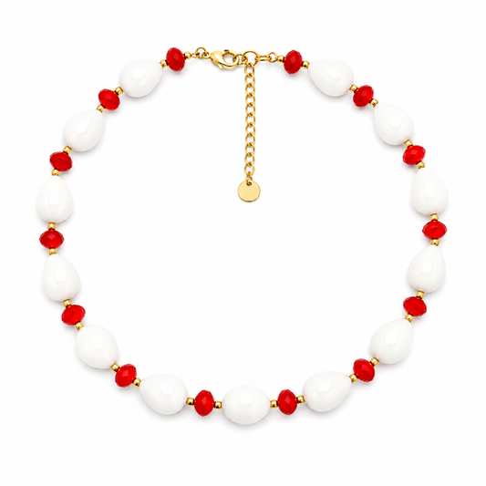 Scarlet Glow necklace