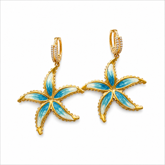 Aegean Starfish Earrings