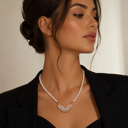 Celeste Wings necklace