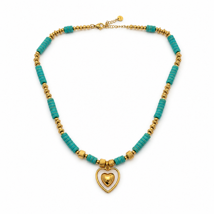 Aegean Heart Necklace