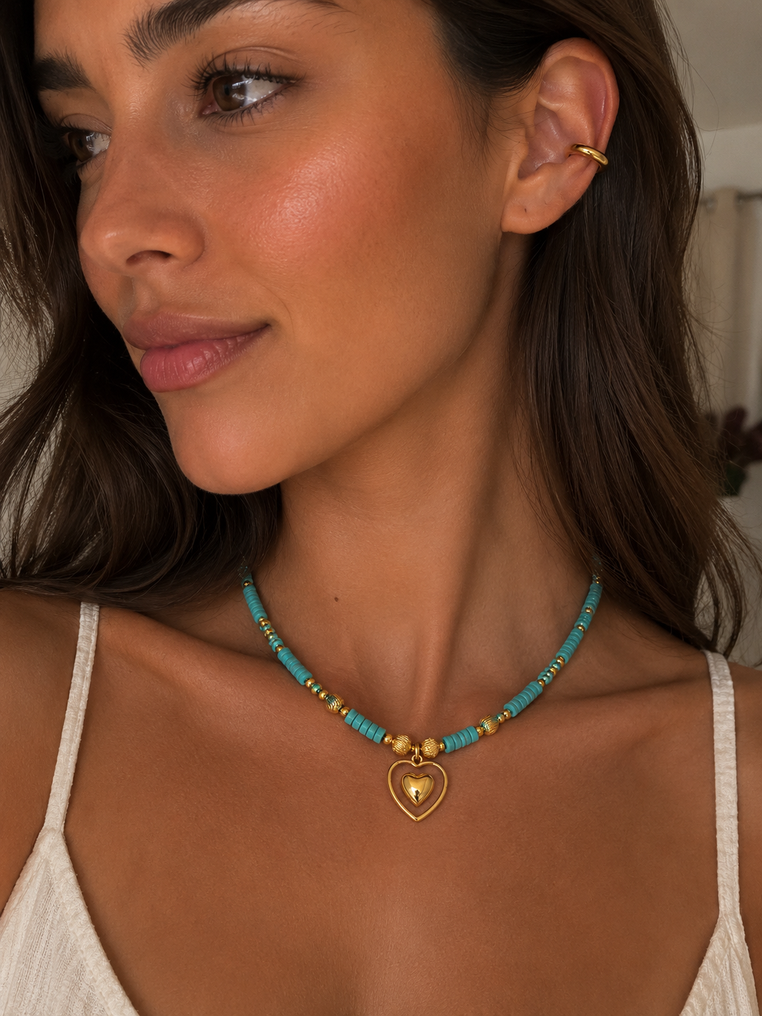 Aegean Heart Necklace