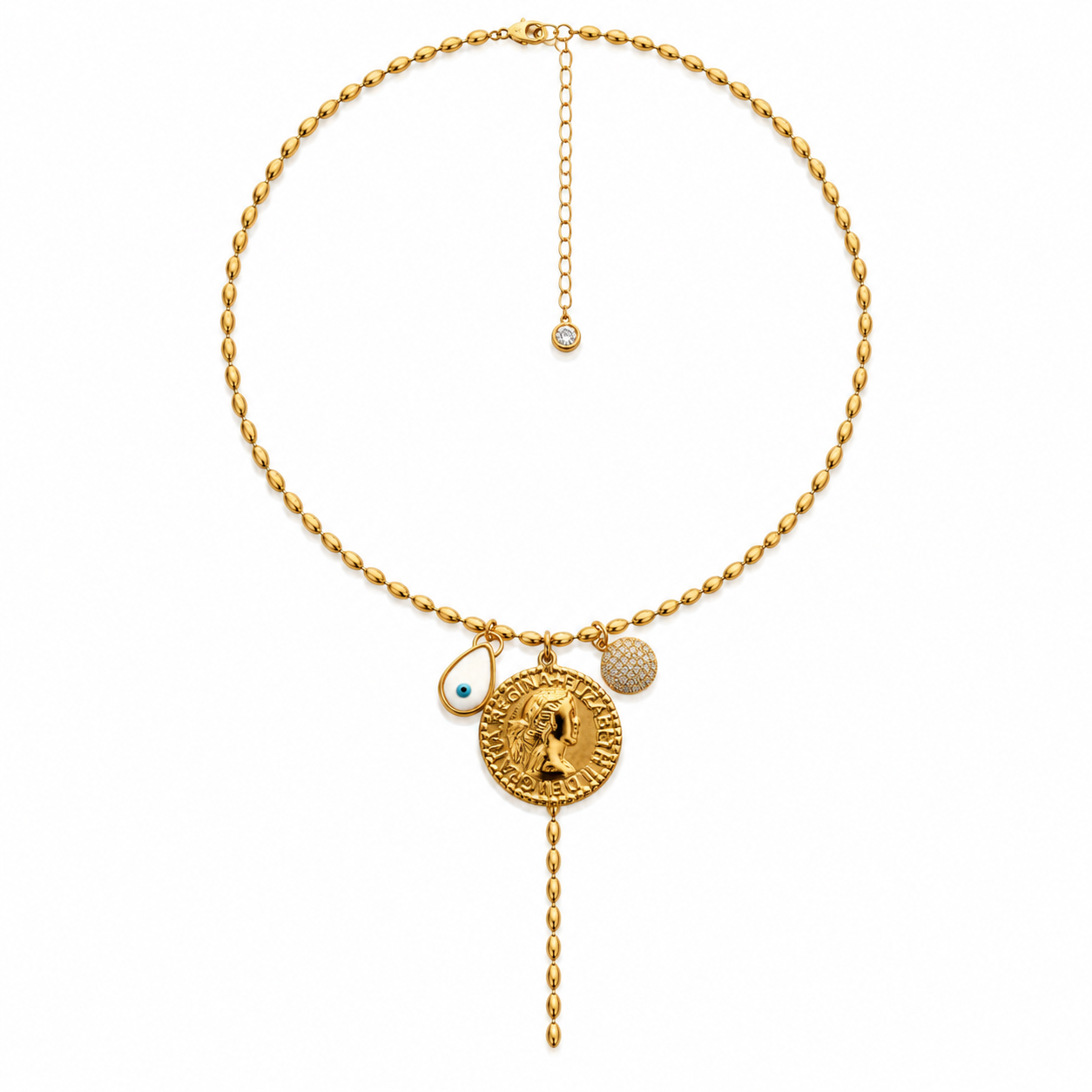 Athena Charm necklace
