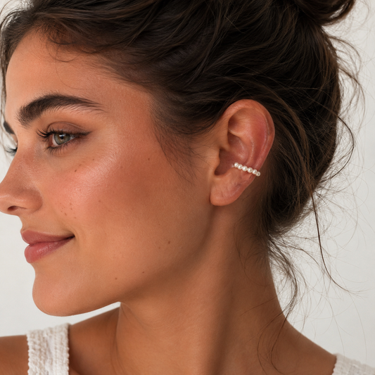 Earcuff pearl