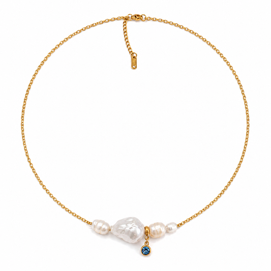 Azzurra Pearl Necklace