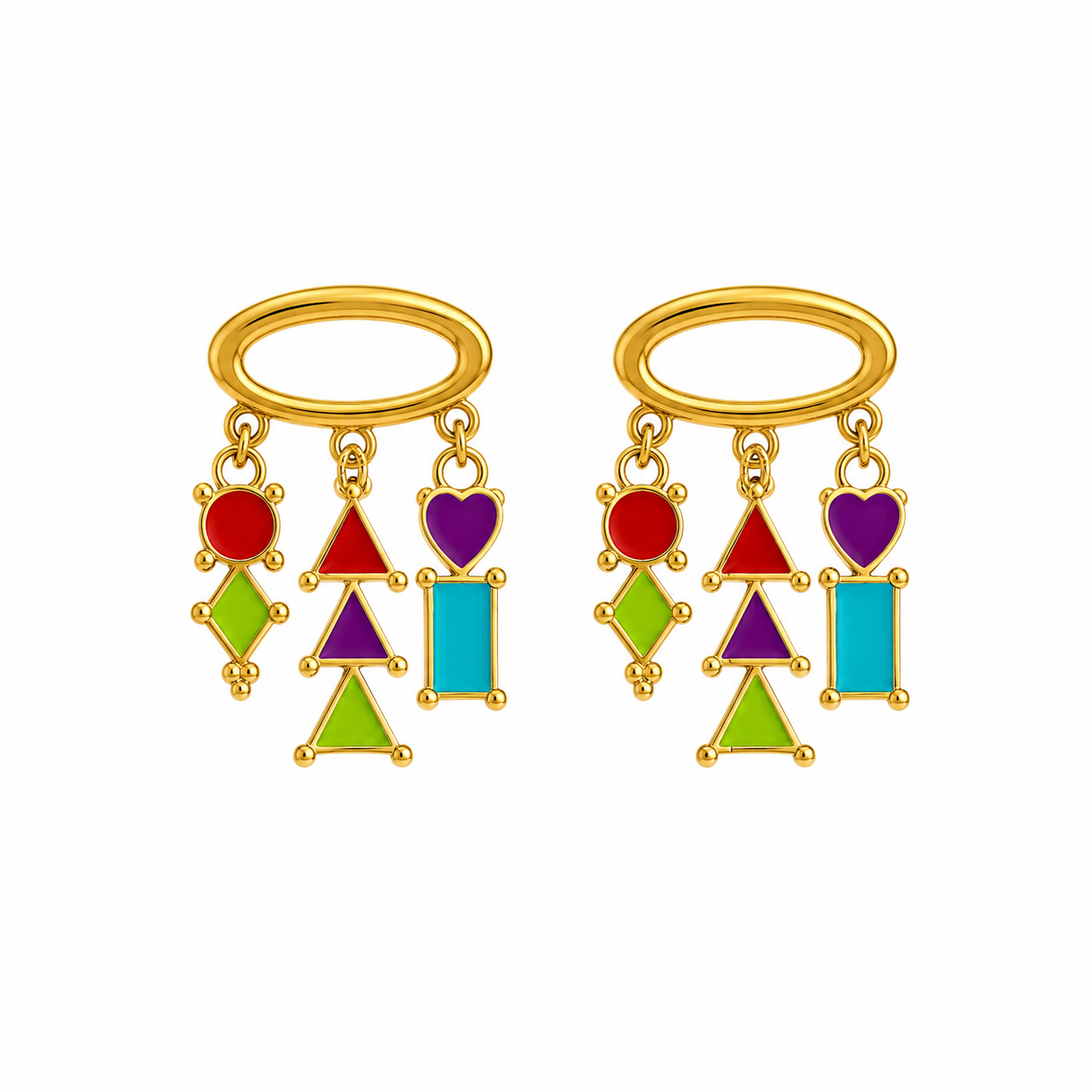 Aurora Colorful Earrings