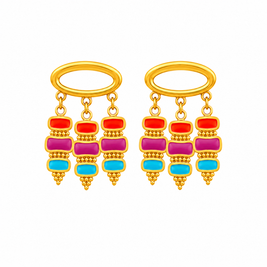 Carnival Gold Earrings