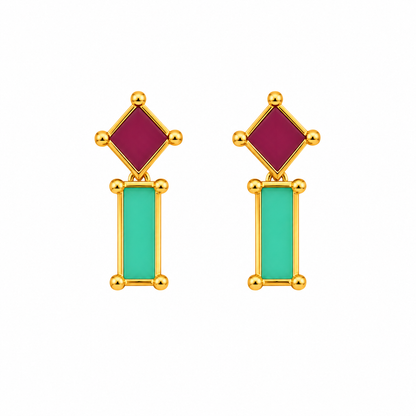 Mosaic Duo Earrings