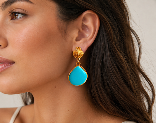 Nereida Turquoise Earrings