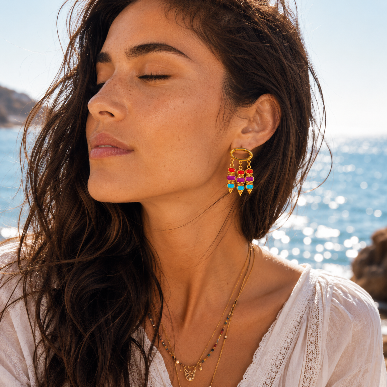 Carnival Gold Earrings