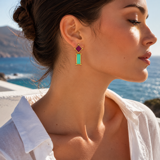 Mosaic Duo Earrings