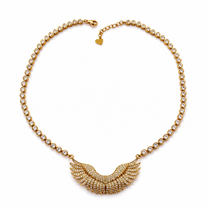 Golden Wings Necklace