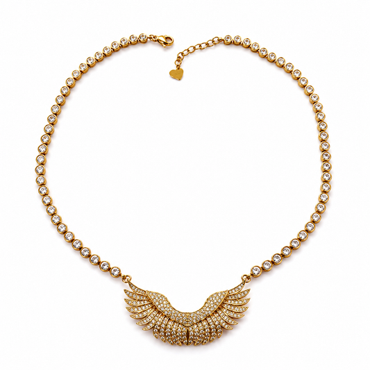 Golden Wings Necklace