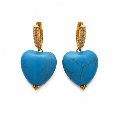 Selene Heart Earrings