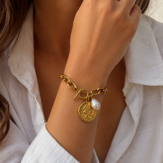 Olympia Pearl Bracelet