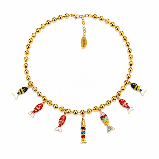 Pesci Colorati Necklace