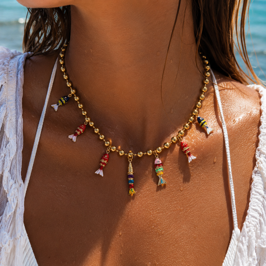 Pesci Colorati Necklace