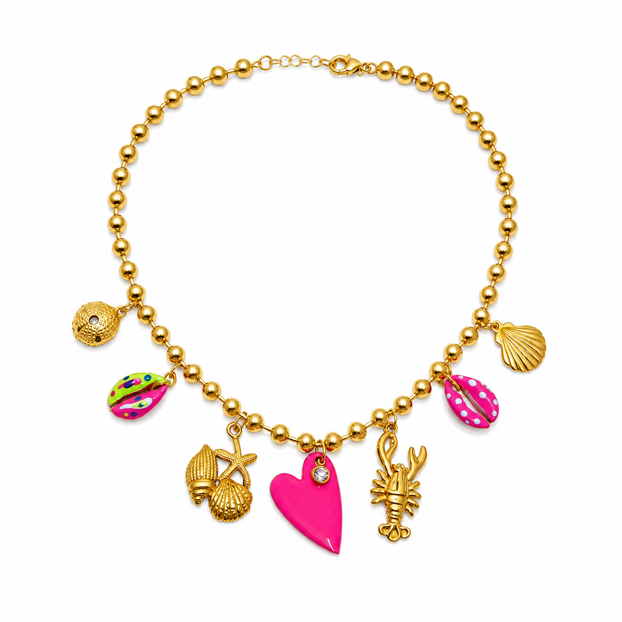 Pink Tide Necklace