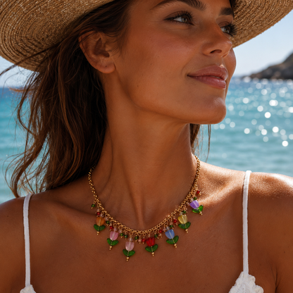 Murano Garden Necklace
