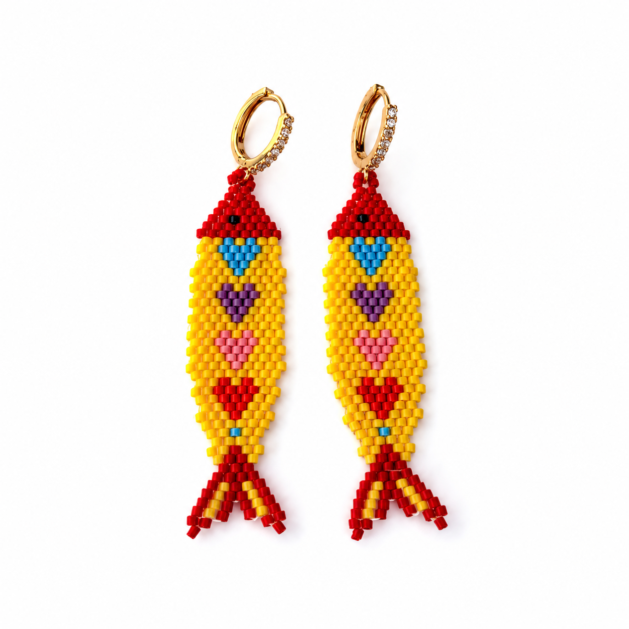 Mediterranean Love Fish Earrings
