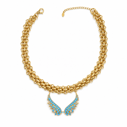 Celeste Wings Necklace