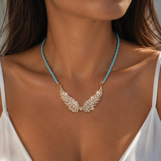 Alcyone Wings Necklace