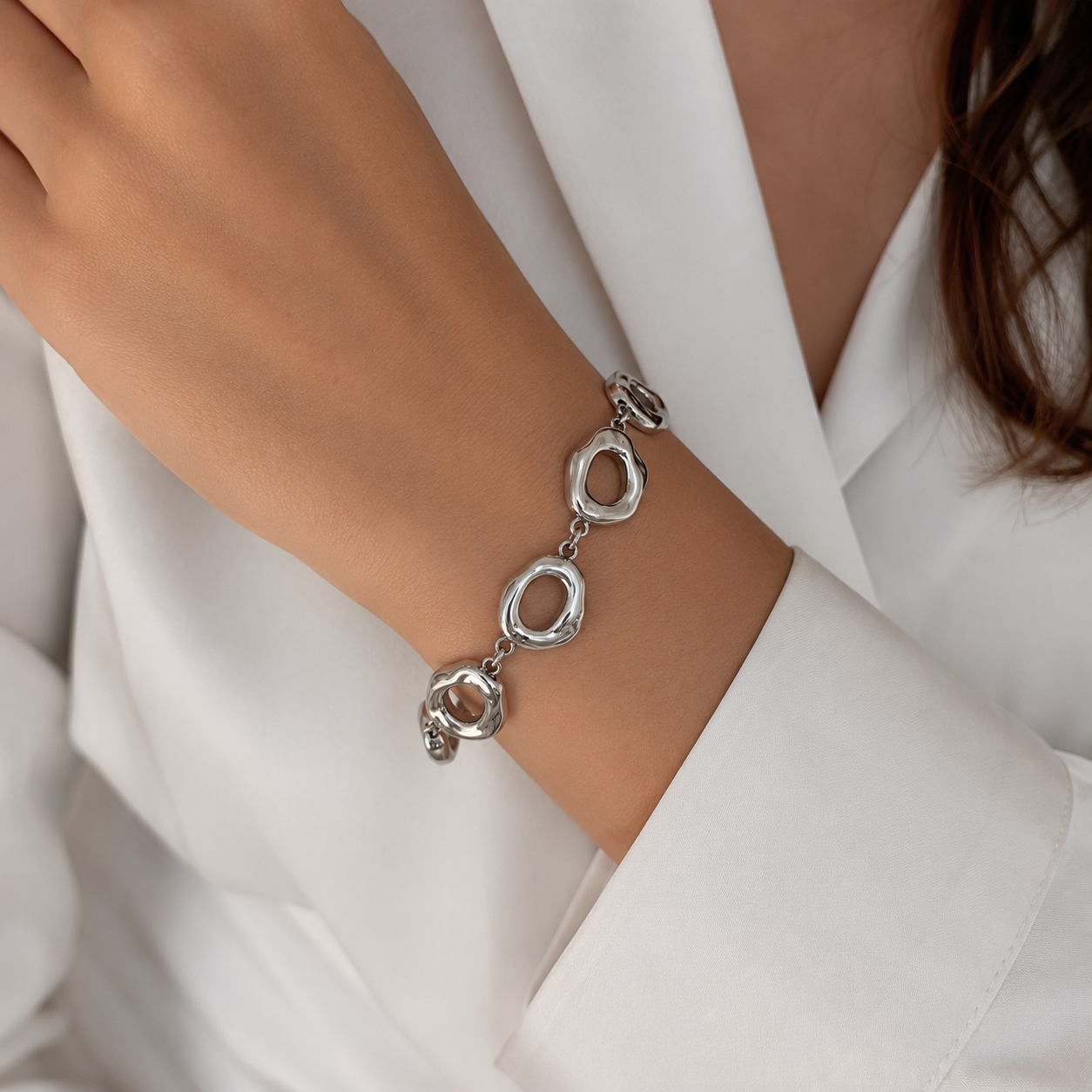 Organic Steel Bracelet