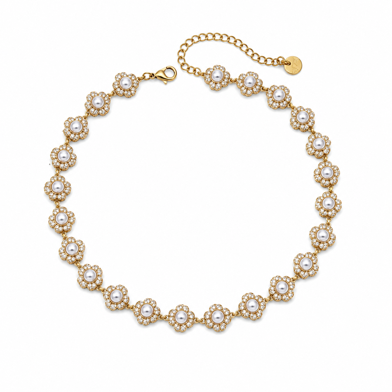 Pearl Blossom Choker