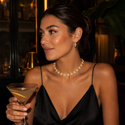 Pearl Blossom Choker