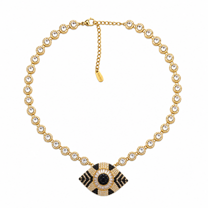 Azure Eye Riviera Necklace