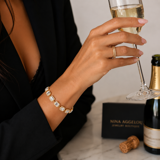 Éclat Royale gold bracelet