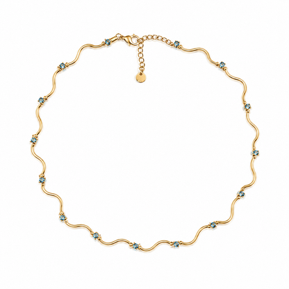 Azzure Wave Necklace