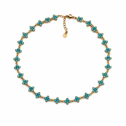 Blue Blossom Choker