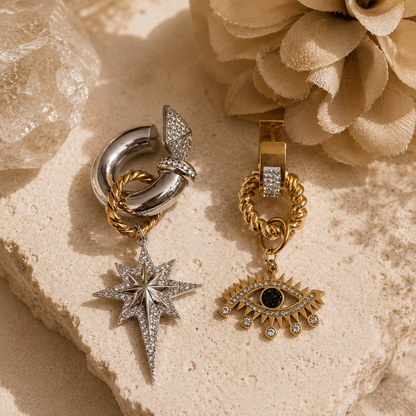 Mystic Eye Mismatch Earrings