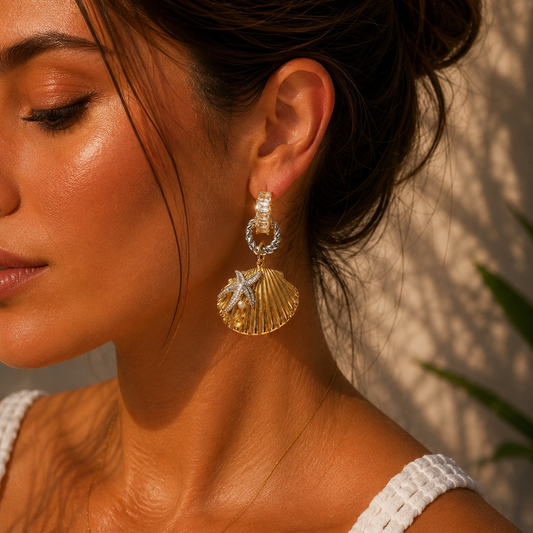 Ocean Treasures Mismatched Earrings