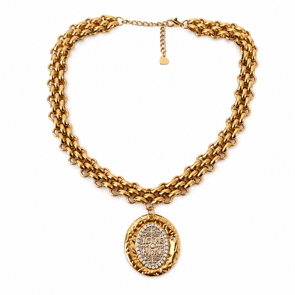 Guardian Luxe Medallion Necklace
