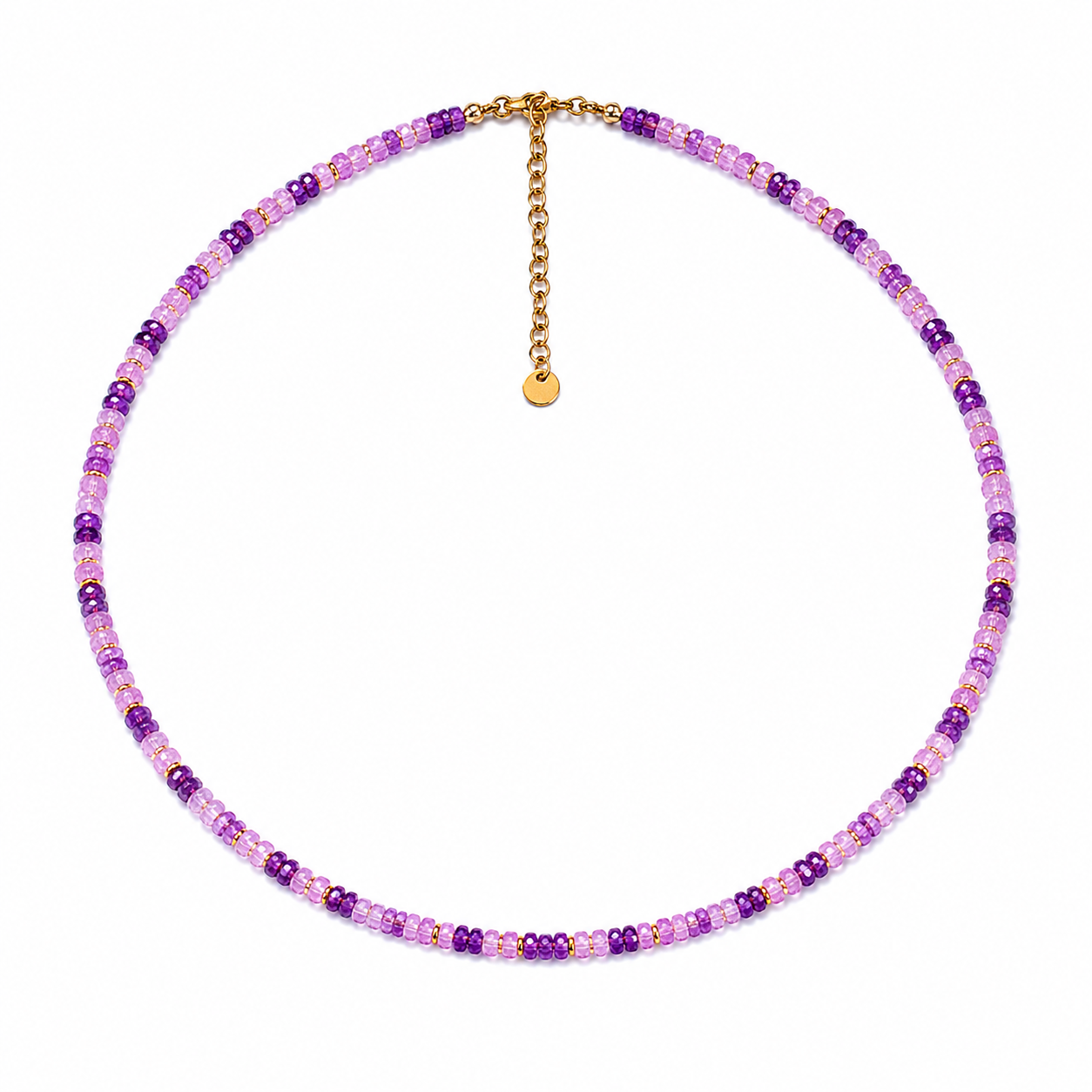 Amethyst Glow Choker