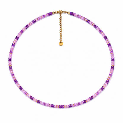 Amethyst Glow Choker