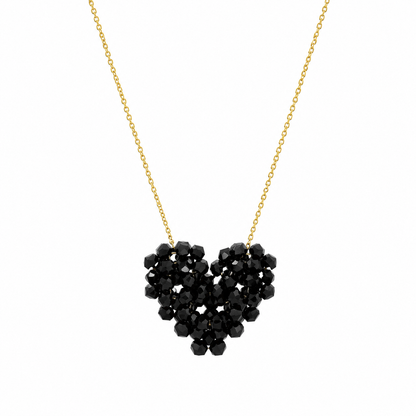 Black Heart Necklace