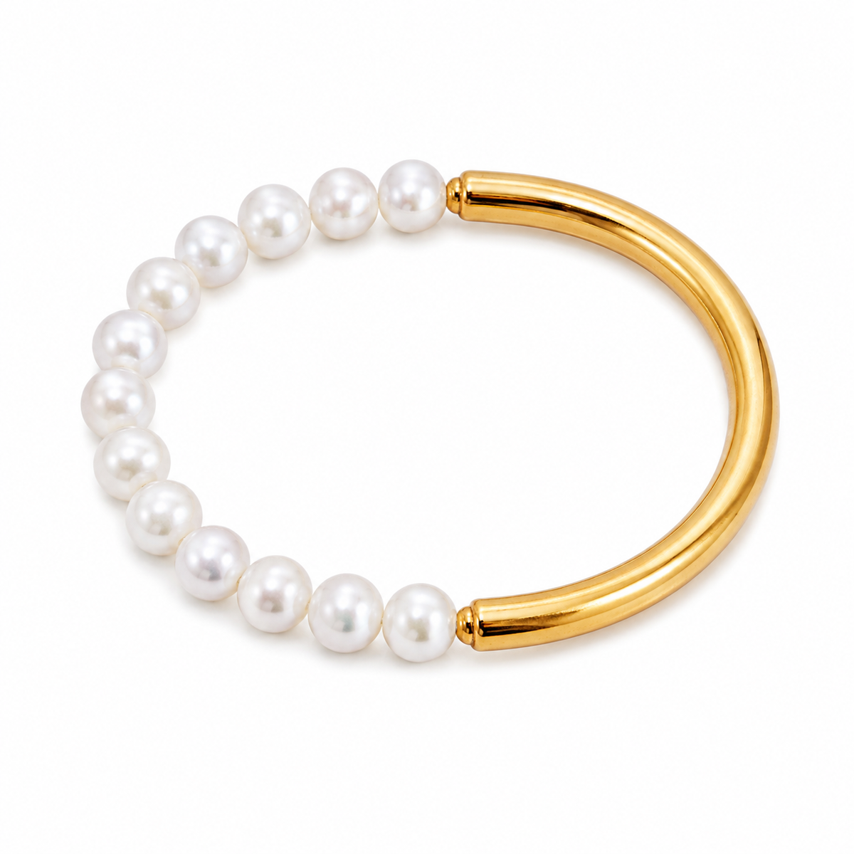 Pearl Curve Bracelet