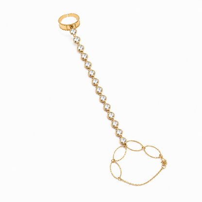 Riviera Crystal Hand Chain
