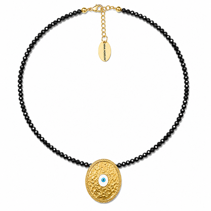 Black Evil Eye Necklace