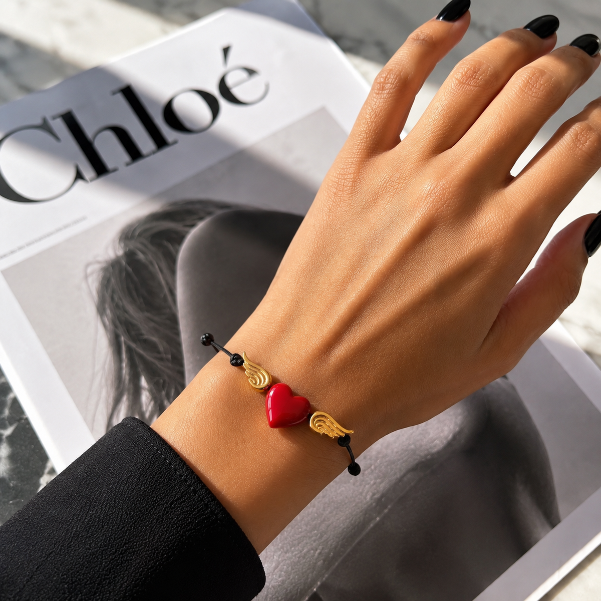 Angel Heart red Bracelet